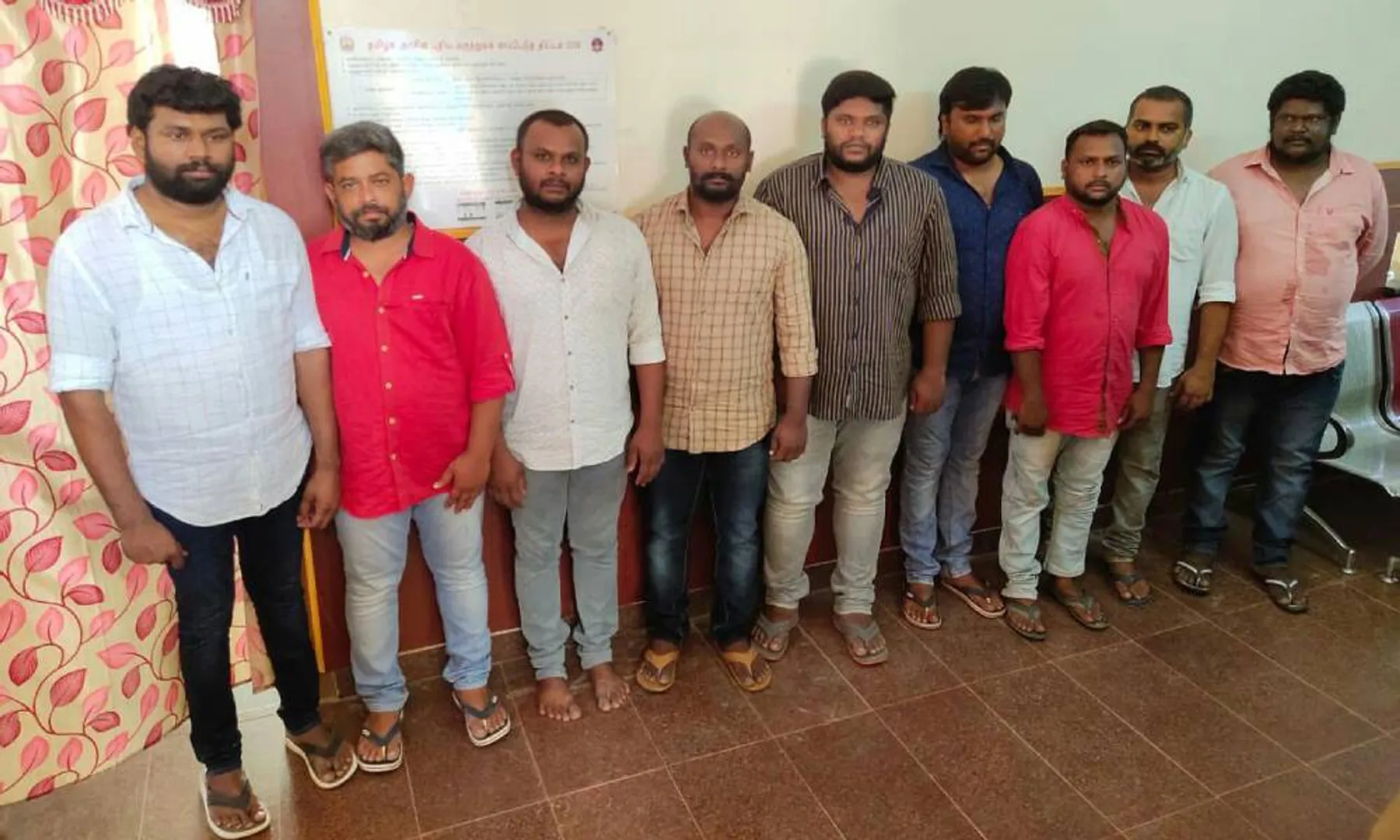 Salem INCIDENT the prison warden Nine arrested POLICE INVESTIGATED